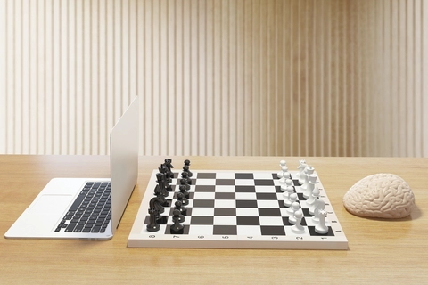 Game of chess computer vs brain